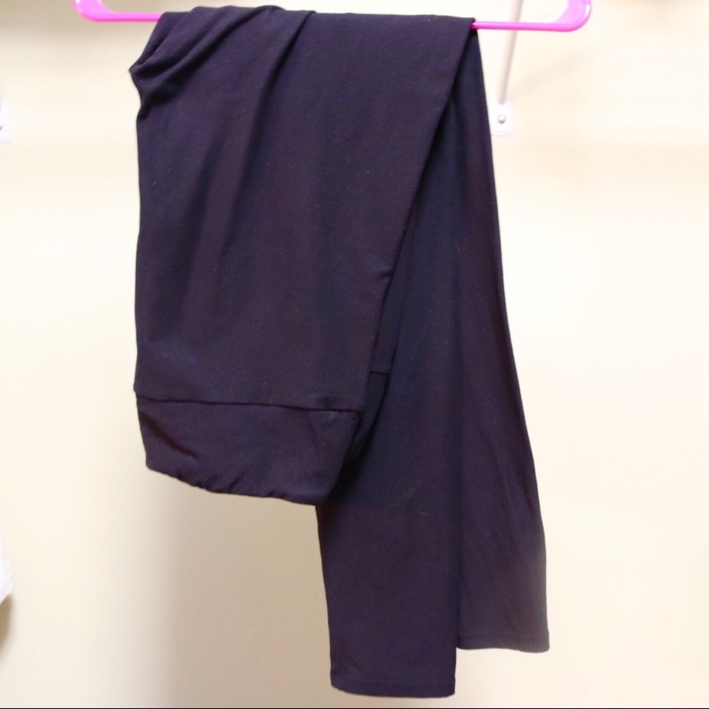 Lularoe Tall & Curvy Black Leggings